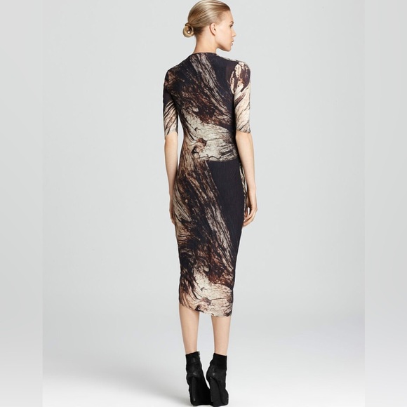 HELMUT LANG Drift Drape Dress Size M - Picture 2 of 10